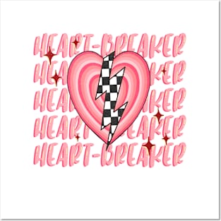 Heart Breaker T Shirt Valentine T shirt For Women Posters and Art